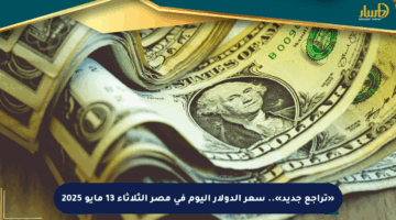 «تراجع جديد».. سعر الدولار اليوم في مصر الثلاثاء 13 مايو 2025